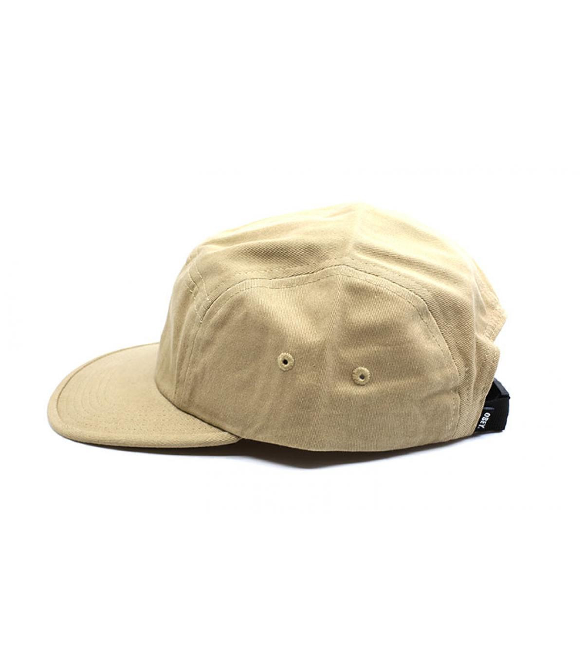 Obey beige 5 panel cap